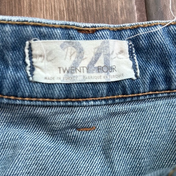Free People Seasons in the Sun Flare Jeans Sz 24 - Picture 10 of 10